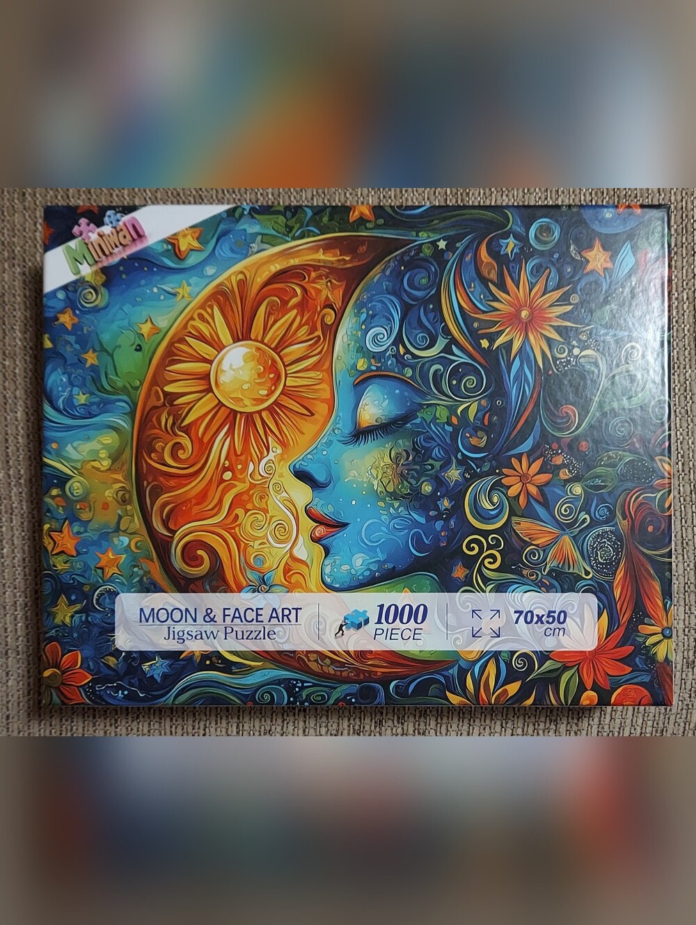 Miniwan "Moon & Face Art" - 1000 Piece Puzzle